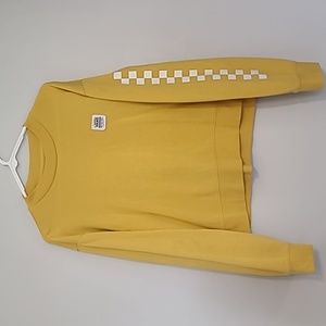 Van's off the wall yellow sweater